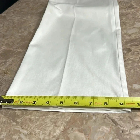 New York & Co pants ,white thicker classic straight, size 8 P  and sz  6P & 10P, - Picture 14 of 16